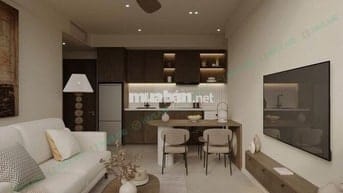 CĂN HỘ CAO CẤP 2PN 2WC 70M2 CÓ HỒ BƠI BAN CÔNG RỘNG TẦNG CAO