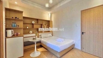 Căn hộ 1PN ban công view bờ kè thoáng mát, full nội thất, máy giặt