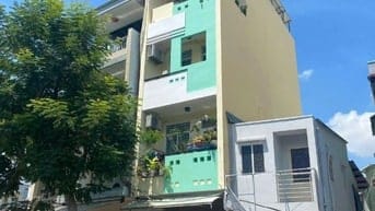 Nhà Mặt Tiền 5x12 , 5 tấm Kênh Hồng Bàng ,quận 6