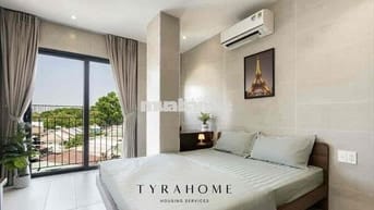 Studio hiện đại tại trung tâm 🍭 nội thất gỗ cao cấp, tiện nghi đầy đủ,