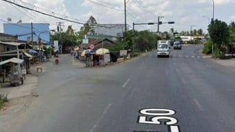 NỀN THỔ CƯ ĐƯỜNG Ô TÔ GẦN QUÓC LỘ 50 SAU TRỤ SỞ TIẾP DÂN TỈNH