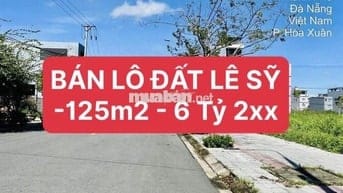 BÁN ĐẤT LÊ SỸ HOÀ XUÂN ĐƯỜNG 10,5m - DT 125m2 - 6 Tỷ 240