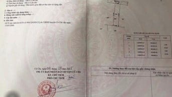 Cần Bán Nhanh Căn nhà ngay Võ Thị Nhúa CỦ CHi 115m2 Sổ hồng Riêng 