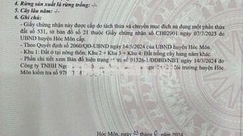 🆘ĐẤT 11 x 61m MẶT TIỀN ĐƯỜNG XUÂN THỚI SƠN 37, GẦN NGÃ BA GIỒNG
