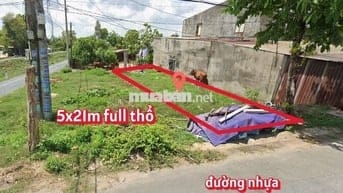 Chính chủ bán đất 107m2 giá 1,4 tỷ ngay Dương Công Khi, Hóc Môn