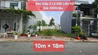 💥BÁN GẤP 2 LÔ ĐẤT CẶP QUỐC LỘ13 BÌNH DƯƠNG. Dt: 10×18. 850Triệu/1 lô
