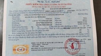 THÔNG BÁO TÌM PHIẾU XUẤT XƯỞNG XE MÁY ĐIỆN BỊ THẤT LẠC