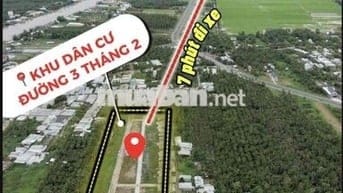 ĐẤT NỀN VÙNG VEN - LIỀN KỀ RẠCH GIÁ - 490TR/NỀN - SỔ RIÊNG - VAY 70%