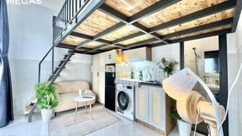 Trống sẵn 1 phòng ở liền - Ban công full nội thất ngay Trường Chinh