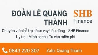 Nhân viên hỗ trợ tư vấn vay vốn