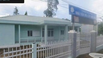 BÁN ĐẤT 2 MẶT TIỀN ĐỐI DIỆN NHÀ VĂN HOÁ ẤP - GẦN CẦU RẠCH MIỄU 2