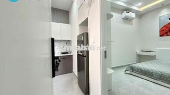 Căn hộ dịch vụ 1 phòng ngủ tách bếp cửa sổ trời siêu thoáng Gò Vấp