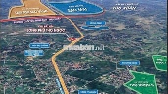 ĐẤT SỔ ĐỎ 126m2 - LONG PHÚ - THỌ NGỌC - 500tr