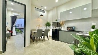 Cho thuê căn hộ Bình Thạnh_gần đh Văn Lang_Full nội thất_Máygiặt riêng