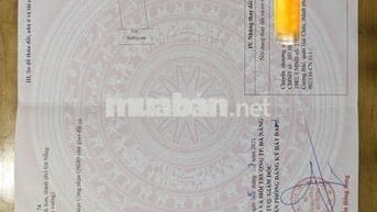 Bán đất sau lưng nhà mặt tiền đường Bình Kỳ- Hòa Quý - Đà Nẵng