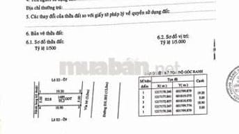 Đất Khu Tái Định Cư Kp1 Phú Mỹ, Thủ Dầu Một, Bình Dương đường ĐX-002