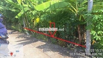 Bán đất ĐẸP 6m x 41m FULL THỔ CƯ hẻm Nguyễn Văn Trung, P7, TP Tân An