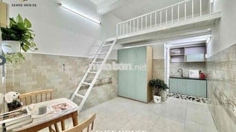 GÁC CAO MÁI THOÁNG FULL NT RỘNG HƠN 30M2 DI CHUYỂN 7 PHÚT QUA TỚI Q.10