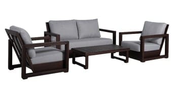 Thanh lý hàng mẫu giá rẻ - Bộ sofa gỗ xuất khẩu