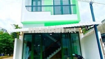 Bá  căn nhà 1 trệt 1 lầu( mới toanh ) ở Tân An Hội 125m2 SHR giá 910TR