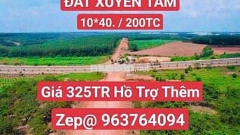 Bán Đất Đường Xuyên Tâm Giá Rẻ