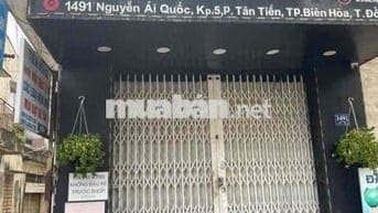 Nhà mặt tiền Nguyễn Ái Quốc, P Tân Tiến đối diện NT Phúc Hải