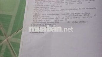 Bán nhà 3 tầng ngay Chợ Mỹ Quý - trung tâm TP.Long Xuyên, An Giang