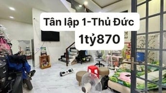 BÁN GẤP NHÀ Ở ĐƯỜNG TÂN LẬP 1 GIÁ CHỈ 1TỶ870