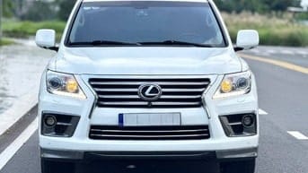 🐦‍🔥 LEXUS LX570  • Odo : 60.000 mls • Sản xuất : 2010 • màu trắng 