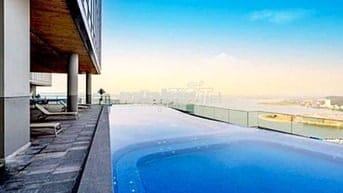 Cho thuê  căn studio view biển 2 giường ngủ