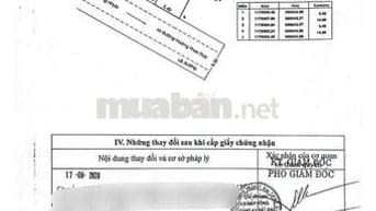 Cần bán gấp đất thổ cư huyện Bình Chánh cũ