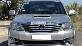 Toyota Fortuner 2016 máy dầu số sàn, màu bạc