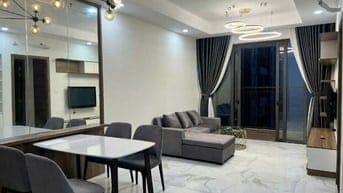 Chung cư Satra, Phan Đăng Lưu, PN: 90m2, 2p ngủ, nhà mới, 16triệu