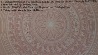 🏡 BÁN NHÀ MẶT TIỀN ĐƯỜNG HỒ CHÍ MINH – A LƯỚI, TP HUẾ