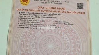 Cần tiền bán nhanh giá rẻ lô đất diện tích lớn đẹp 150,9 m2 100% đất ở