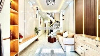 SIÊU HIẾM NHÀ MẶT TIỀN 2 MẶT TRƯỚC SAU SÁT PHẠM VĂN ĐỒNG-FULL NỘI THẤT