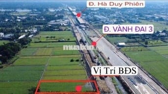 mặt tiền Vành Đai 3 - Bình Mỹ - Củ Chi ( 33x56= 1975m2 Khu Dân Cư )