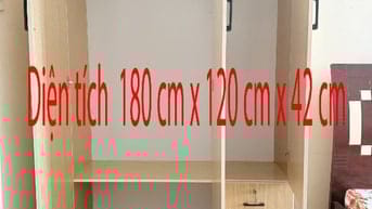 Cần thanh lý 02 tủ quần áo và ghế tựa + giường