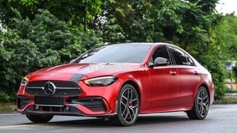 ❤️ Mercedes-Benz C300 AMG 2022, Đỏ nhám cực ngầu