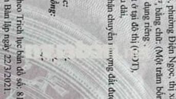 Chính chủ cần bán lô đất gần FPT Đà Nẵng