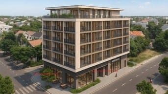 664m2, 3 mặt tiền, mặt tiền rộng 50 mét tại Đảo VIP 1 Hòa Xuân