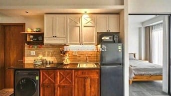 CHO THUÊ CHDV FULL NỘI THẤT BANCONG - HOÀNG DIỆU Q4