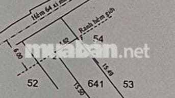 Giá bán trong tuần  Bán lô đất 72m2 hẻm 96 Đào Tông Nguyên, Phú Xuân,