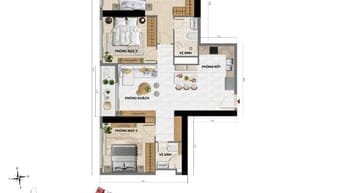 Căn hộ 4PN Dự án Feliza Suites