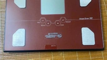 Bán cân Tanita dùng cân sức khỏe, Mới dùng còn nguyên pin, 