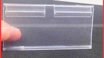 Nẹp chữ T gài giá, Nẹp nhựa gài giá