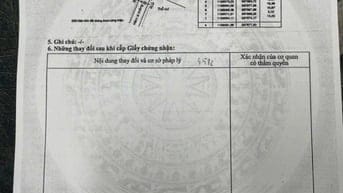 Bán 180m2 đất thổ cư khu phân lô xây biệt thự, Chdv. Phường 8 - GV