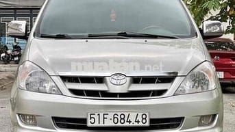 INNOVA 2.0G 2008 XE GIA ĐÌNH MÁY ZIN FULL ĐỒ CHƠI