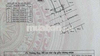 Cần bán đất mặt tiền đường số 4 P7 GV