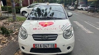 Kia Morning Trắng Số tự động